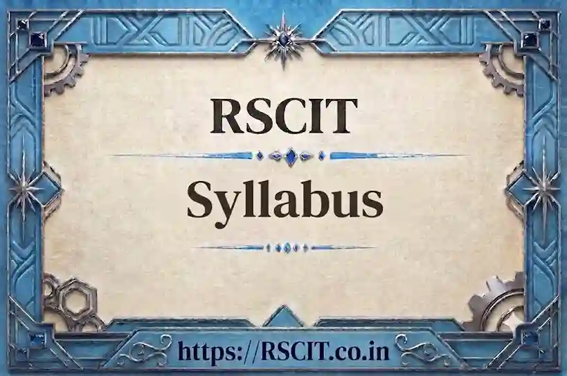 RSCIT Syllabus 2026 PDF Download - Exam Pattern